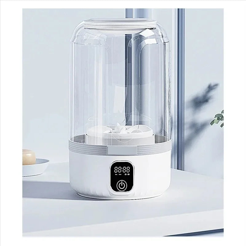 Portable Washing Machine Small Washing Machine Portable Deep Clean Laundry Tool Clothes Cleaner for Socks Portable Laundry Cup